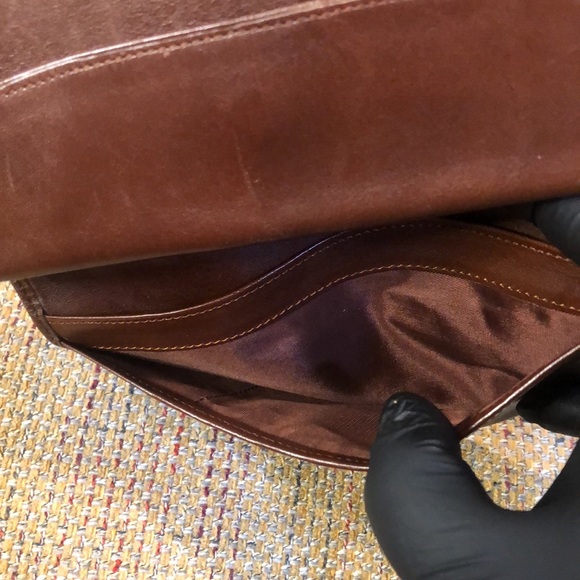 RALPH LAUREN Brown Green Tartan Plaid Multi Billfold Coin Long Bifold Wallet - Picture 11 of 17